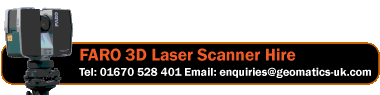 FARO 3D Laser Scanner Hire